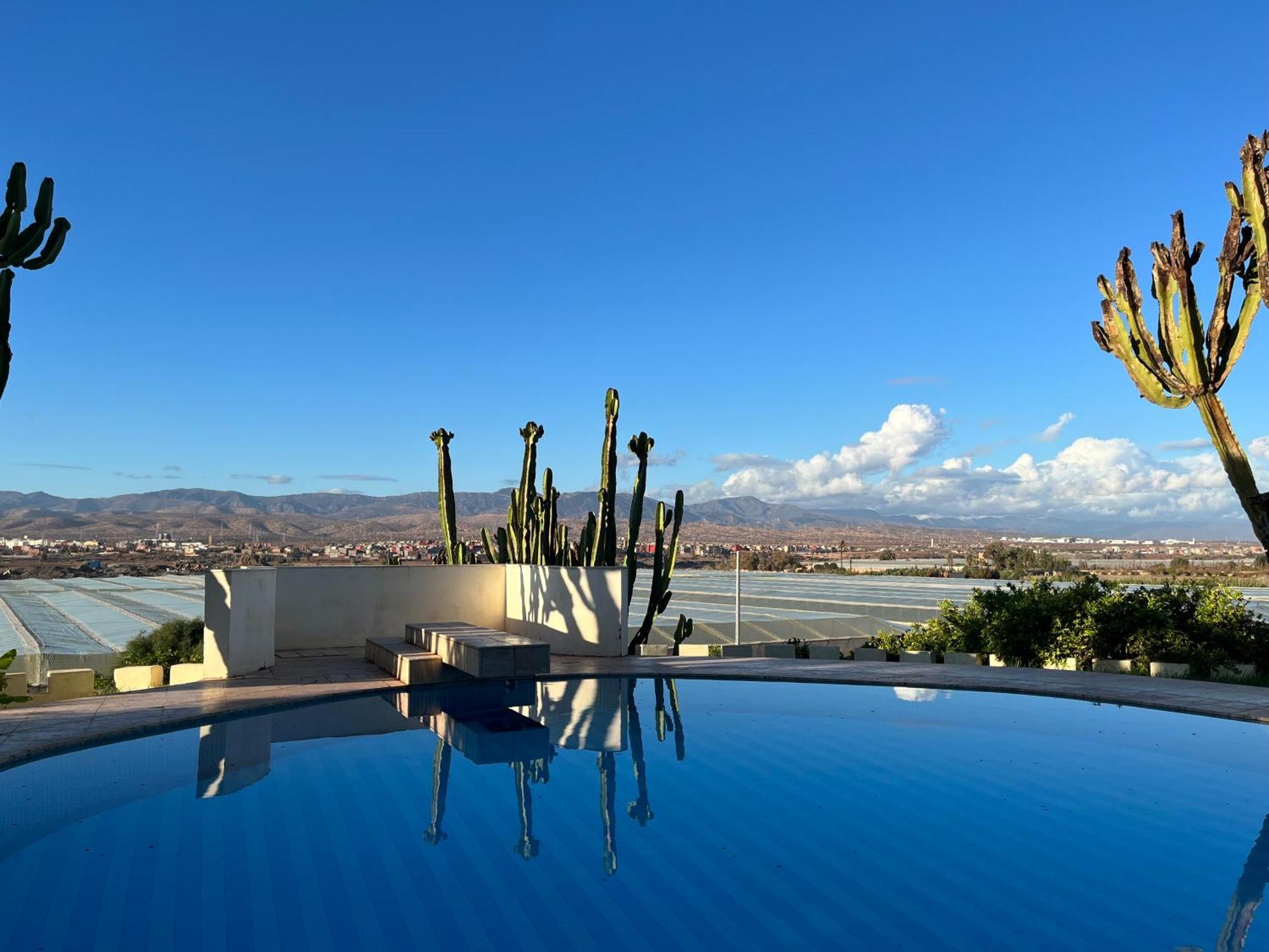 Tiguimi Vacances - Oasis Villas, Cadre Naturel Et Vue Montagne Agadir Luaran gambar