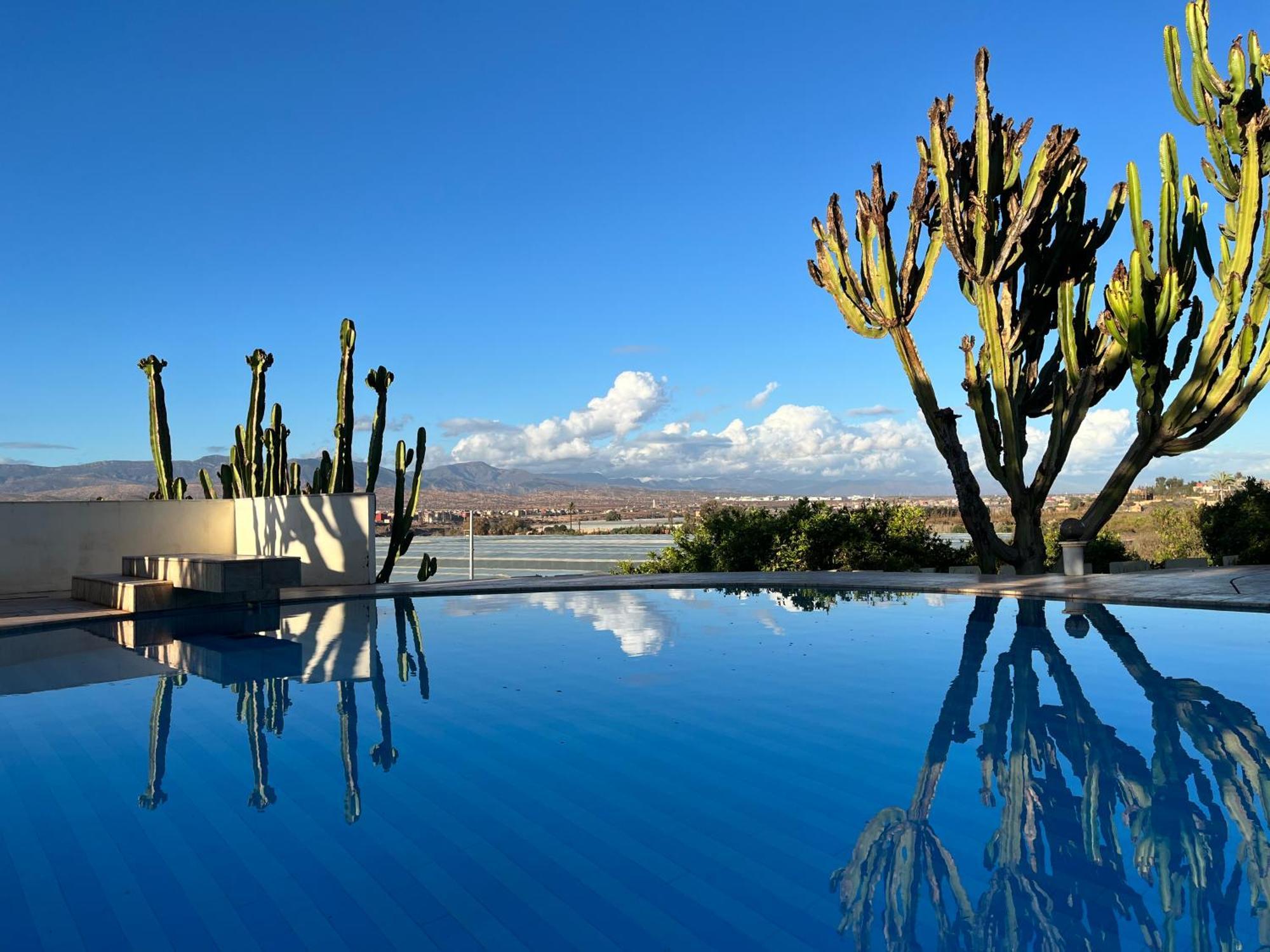 Tiguimi Vacances - Oasis Villas, Cadre Naturel Et Vue Montagne Agadir Luaran gambar